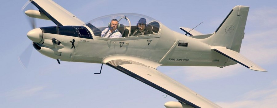 Aeronave leve esportiva de 2 lugares - TUCANO LSA - Flying Legend